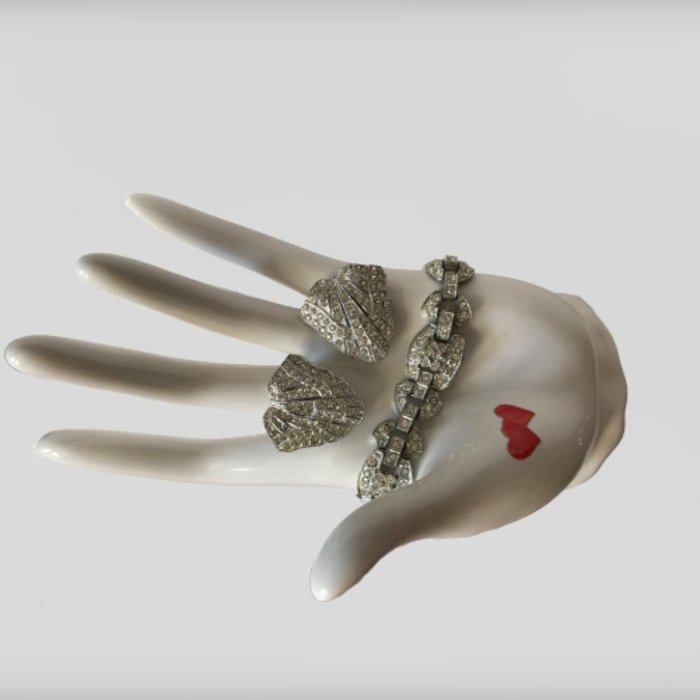 Vintage Costume Earring & Bracelet set